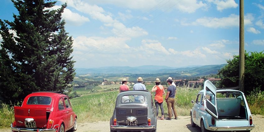Vintage Fiat 500 Tour Vintage Fiat 500 Tour