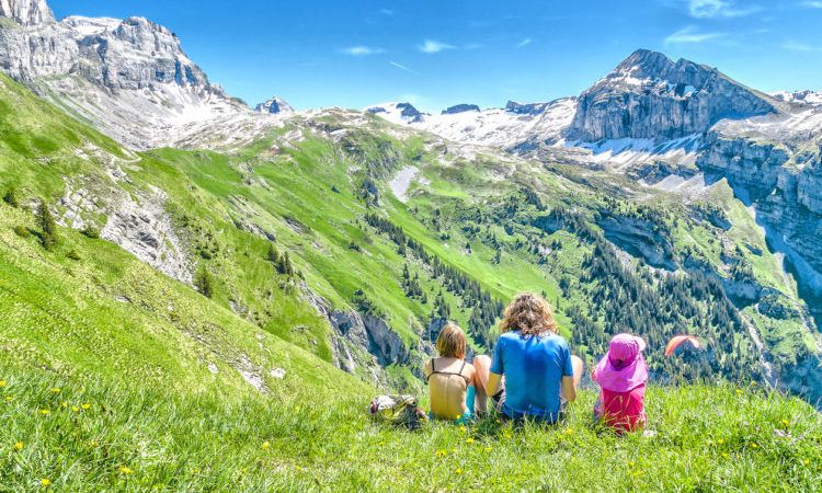 Alpine summer holiday