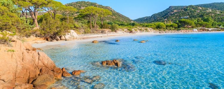 Palombaggia Beach in France
