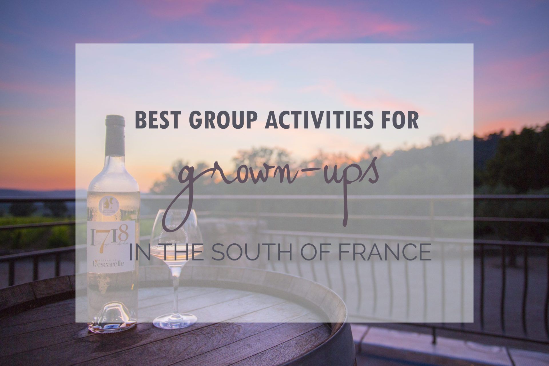 group activities for grown-ups