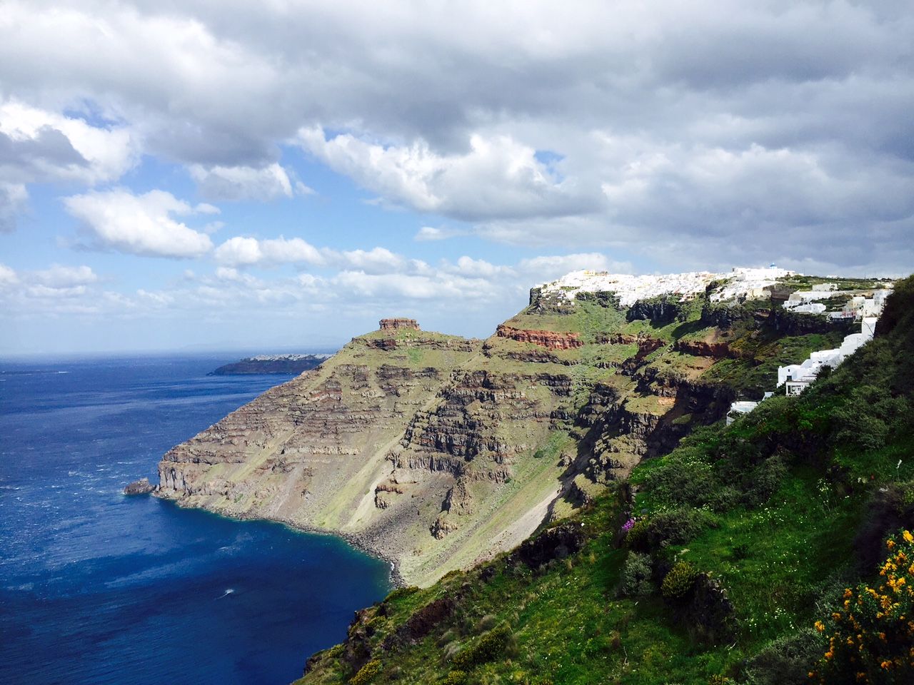 Hike in Santorini