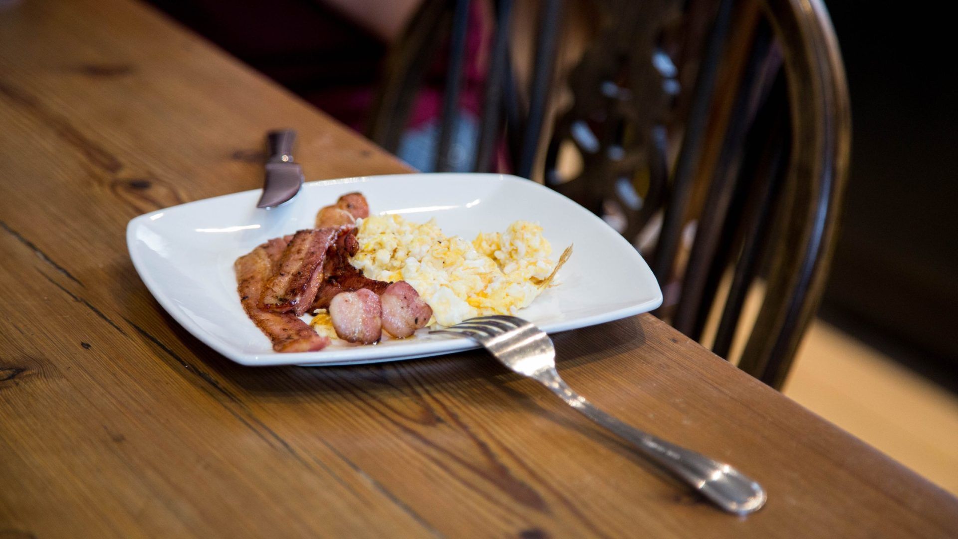 Bacon and Eggs for breakky