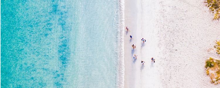 Beaches in Southern Italy