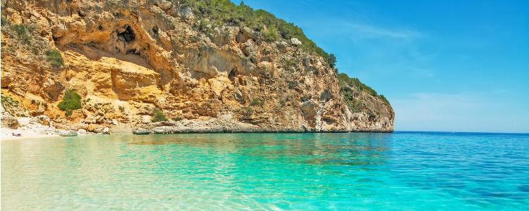 Beaches in Southern Italy