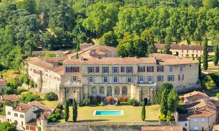 Chateau Cedre chateaux in Southern France
