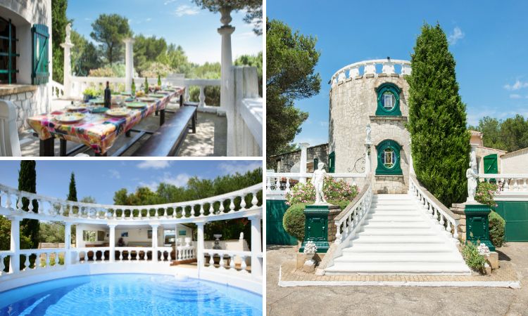 Villa Romane chateaux in Southern France