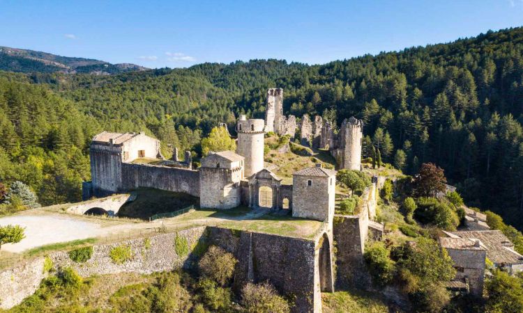 Chateau de Baloigne chateaux in Southern France