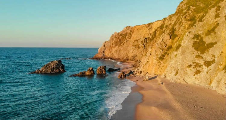 Praia da Adraga Sintra best beaches in lisbon