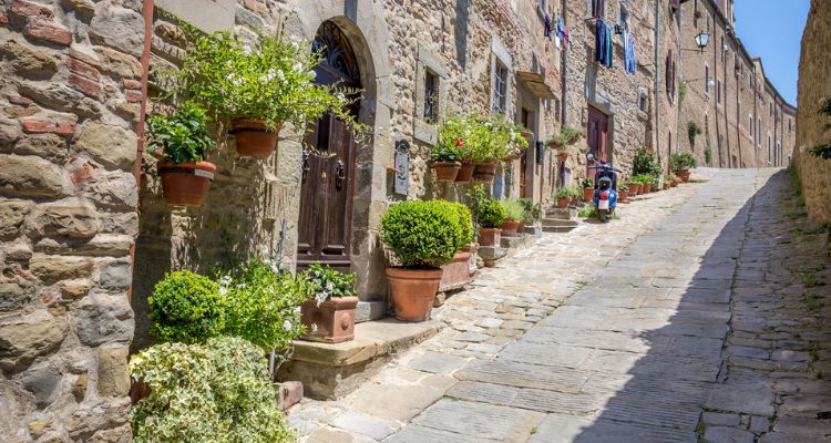 Cortona - towns and villages in tuscany
