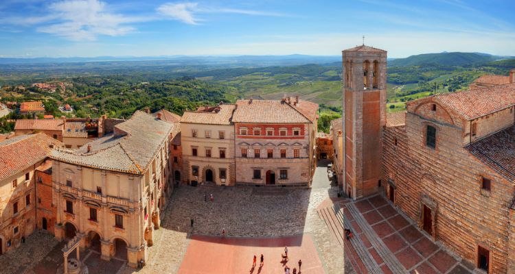 Montepulciano - towns and villages in tuscany