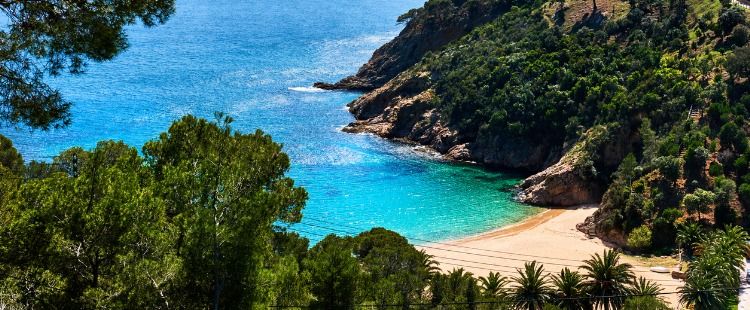 Best Beaches In Costa Brava Cala Giverola, Tossa de Mar