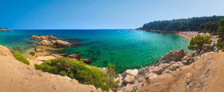 Best Beaches in Costa Brava Platja de Treumal, Selva