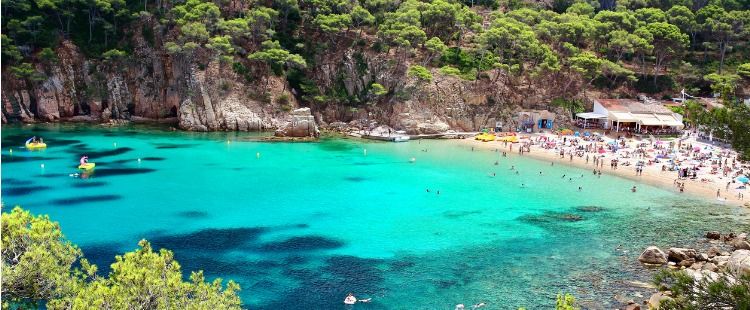 Best Beaches in Costa Brava Playa de Aiguablava, Begur
