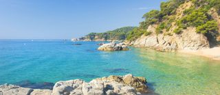 Playa Cala Sa Boadella, Lloret de Mar beaches in costa brava