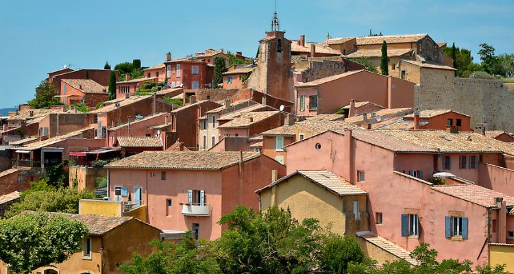 Roussillon, Cote d'Azur, France