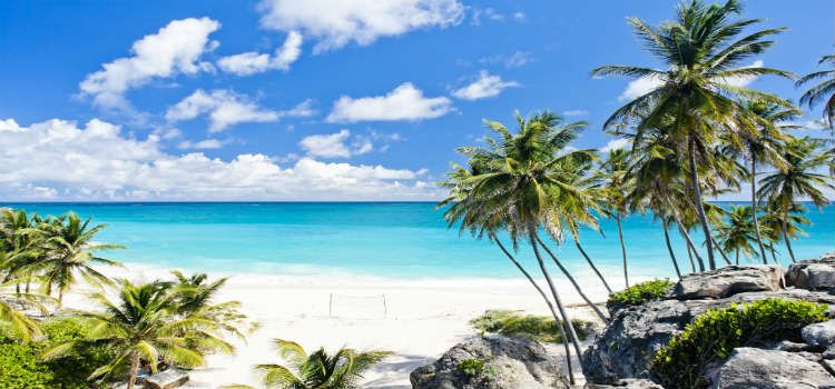 where is hot in december - barbados bottom bay