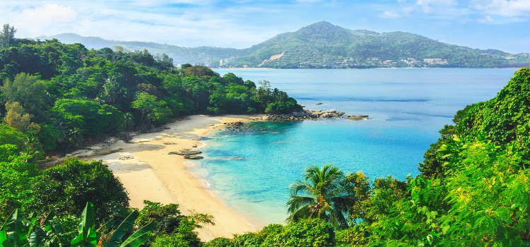 aerial view phuket