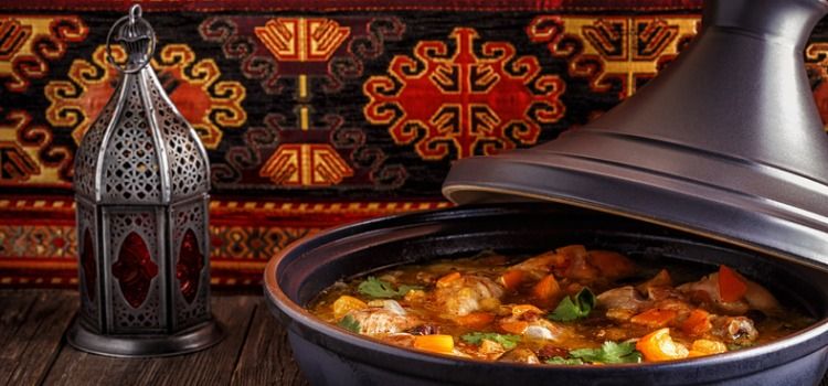 Tagine moroccan dishes