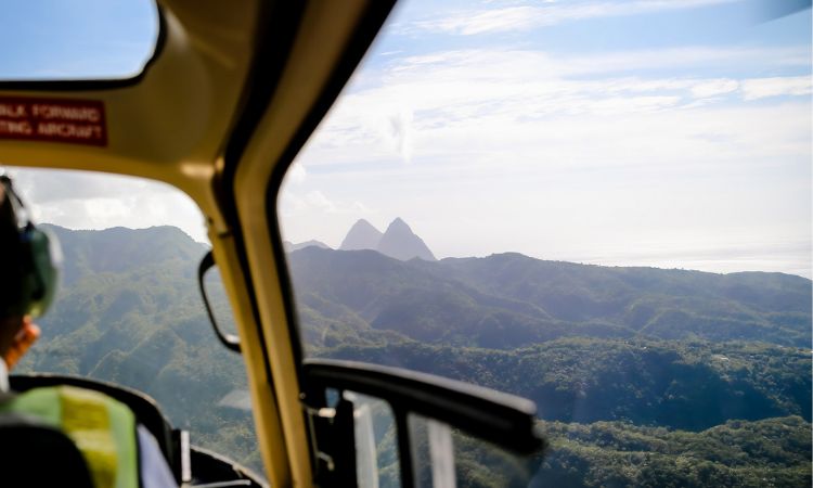 Helicopter ride