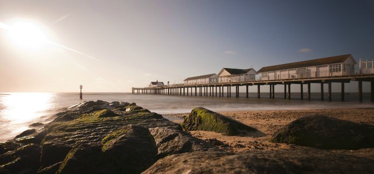 Southwold Pier Beach Suffolk
