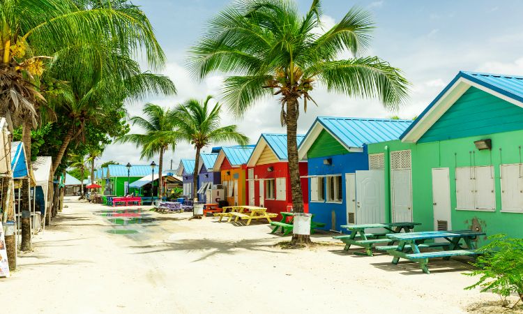 Barbados huts