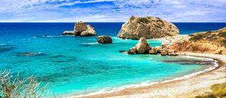 Petra tou Romiou famous as a birthplace of Aphrodite: Cyprus beaches