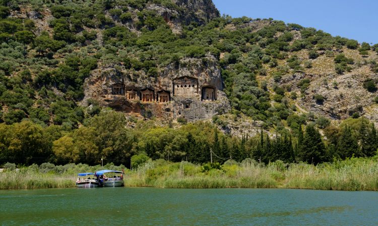 Kaunos Rock Tombs Dalyan