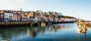 Whitby harbour - England Coast Path