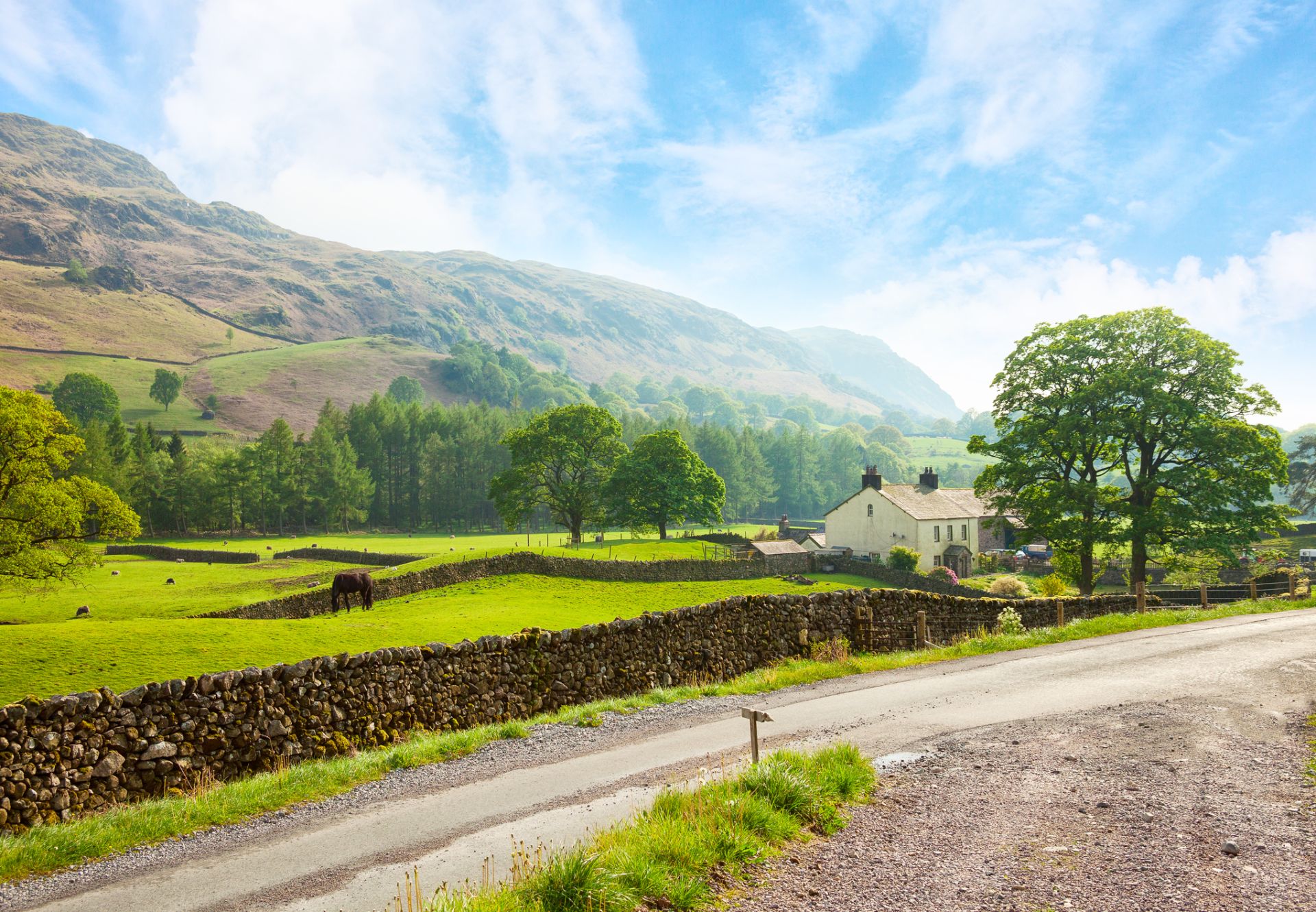 Countryside at the Lake District - Travel Guide