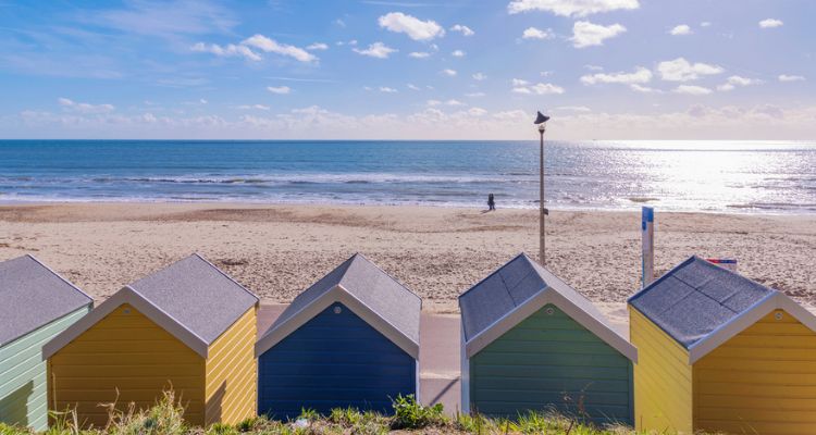 bournemouth beach, dorset