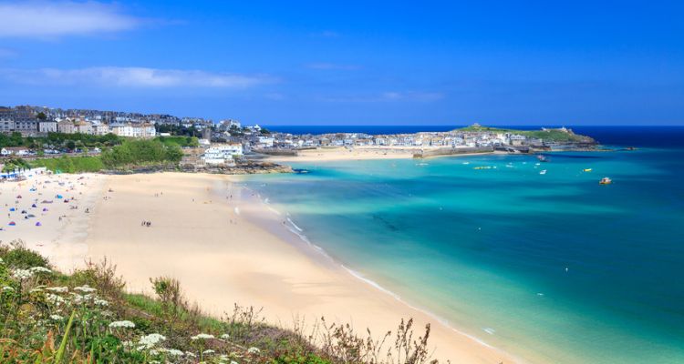 porthminster beach, cornwall