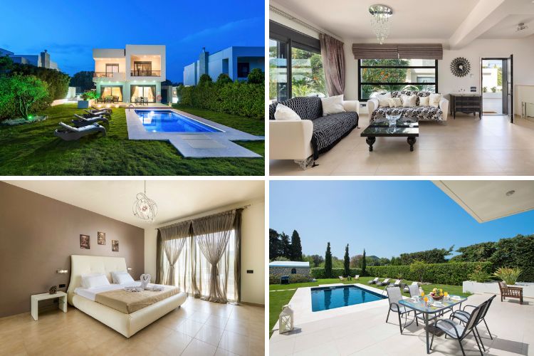 Greek villas with chapels - Villa Vikelas