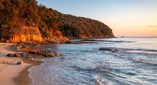 Scenic rocky beach Cala Violina