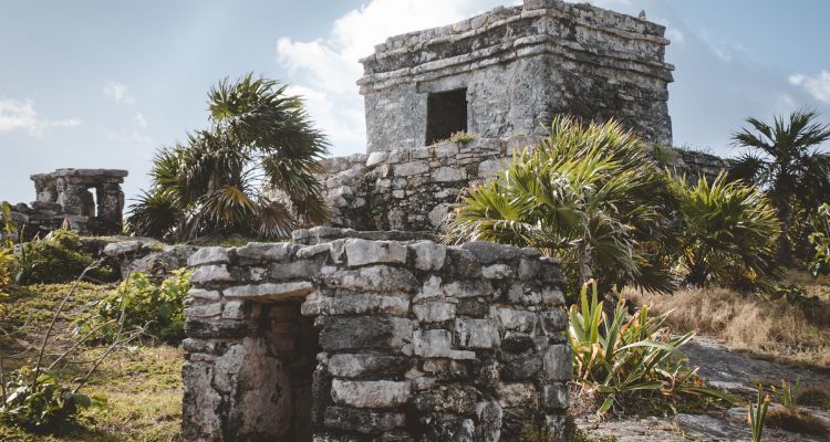 Ruins in Tulum, Riviera Maya, Mexico