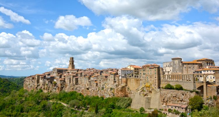 Pitigliano - towns and villages in tuscany