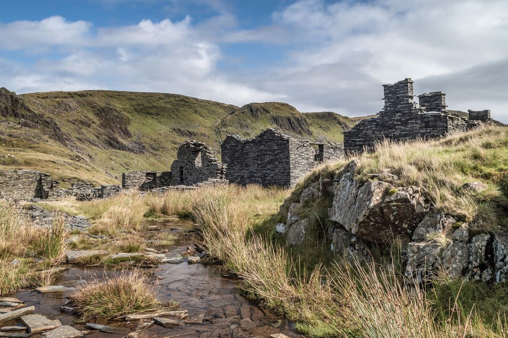 Cwmorthin Slate Quarry at Blaenau Ffestiniog