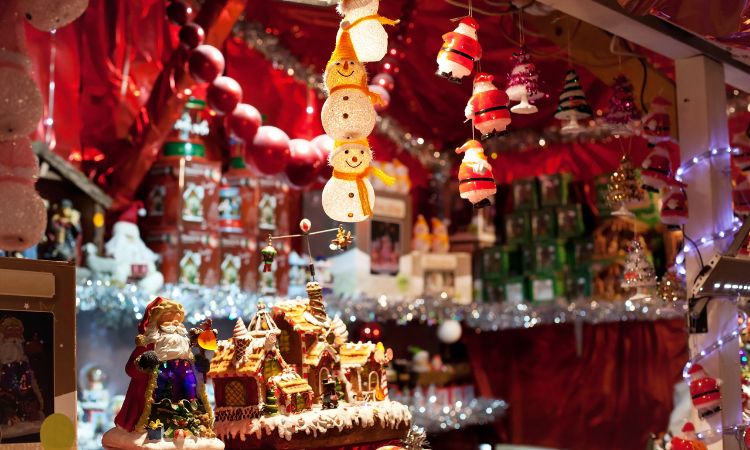 French Christmas market