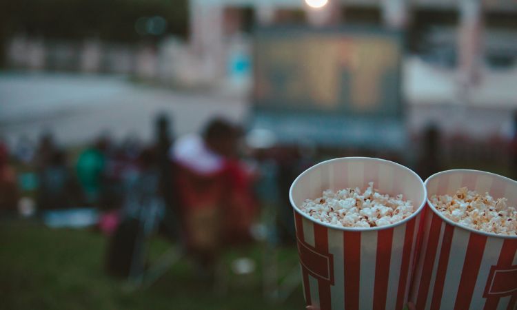 Open air cinema