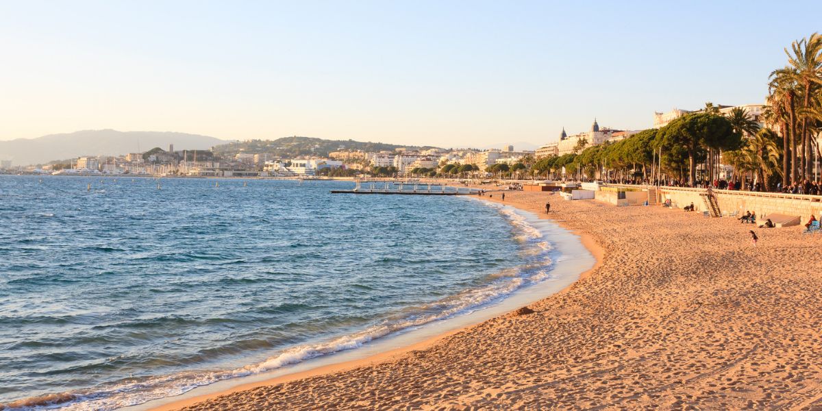 Cannes beach