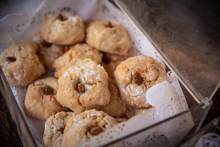 Chestnut biscuits