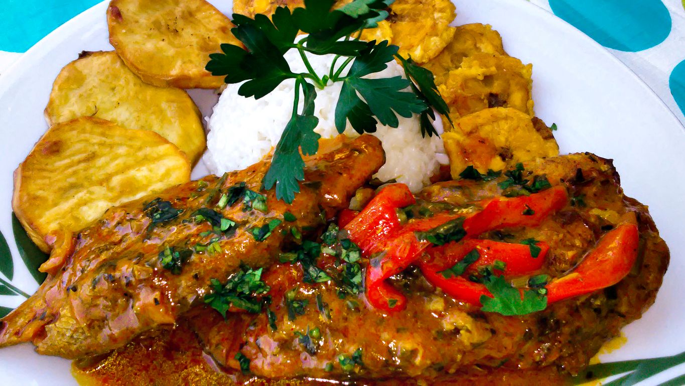 Pescado con Coco