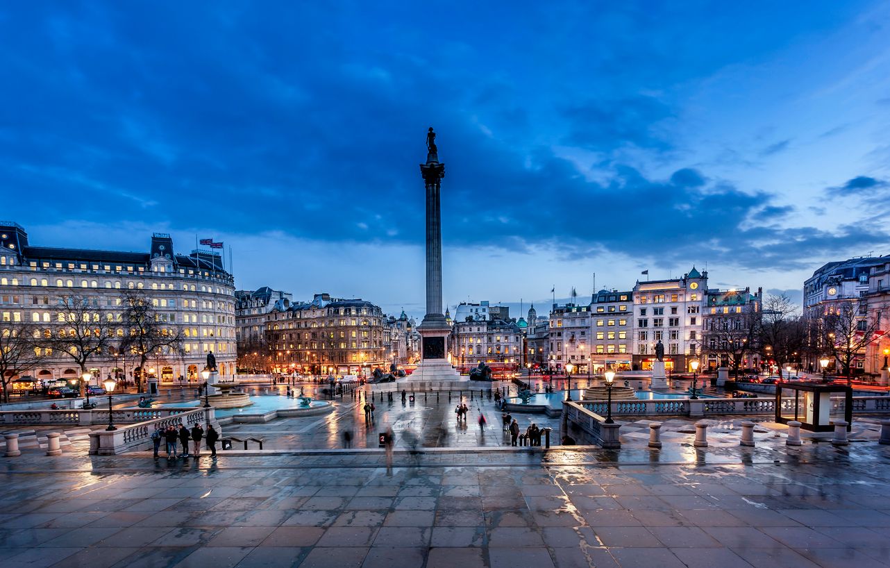 Trafalgar Square coolest movie locations in London