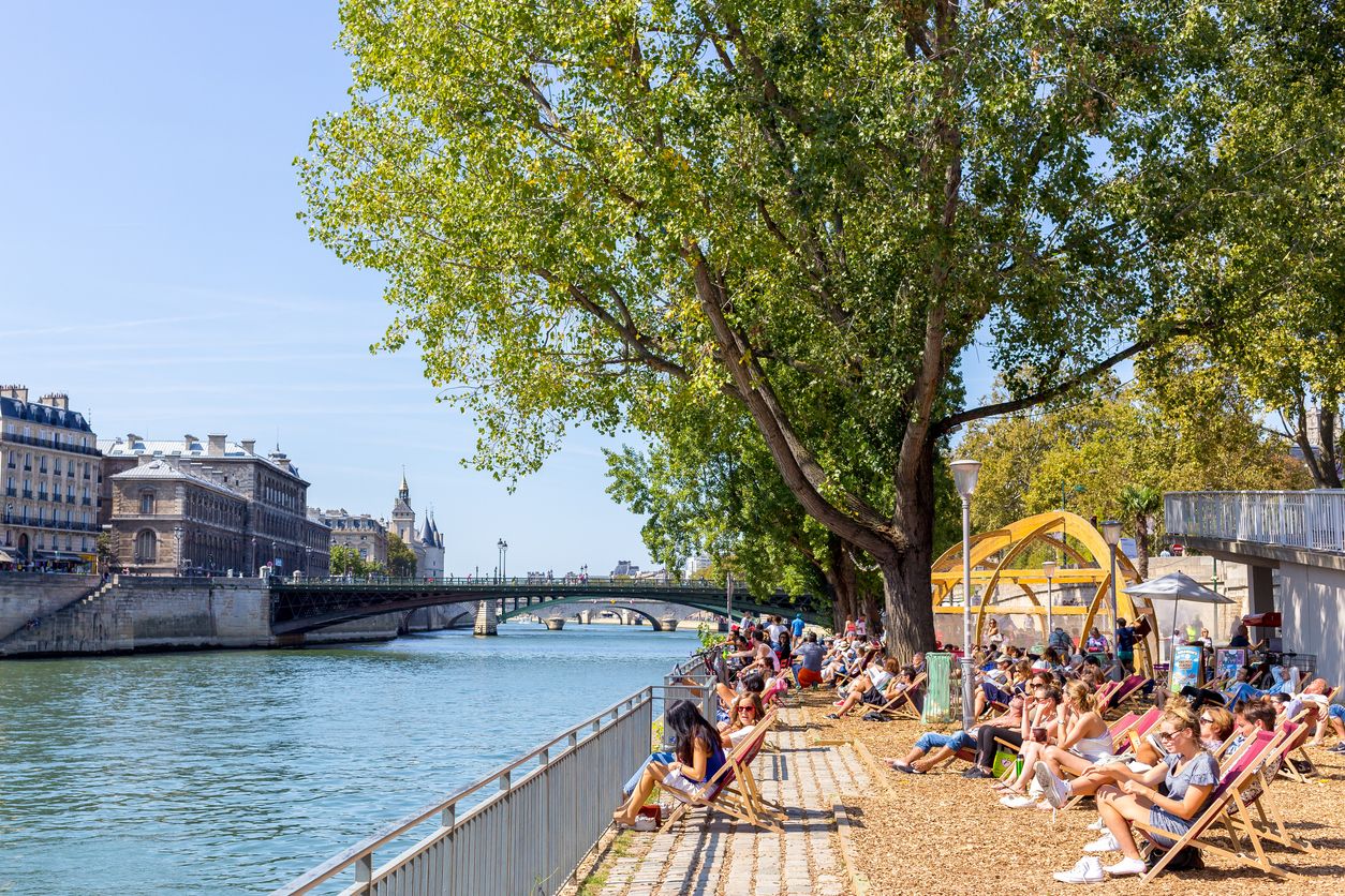 Paris plages - waterside stays in Europe