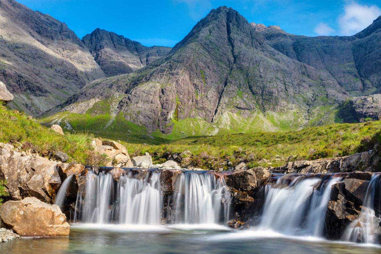 Fairy pools - wild swimming