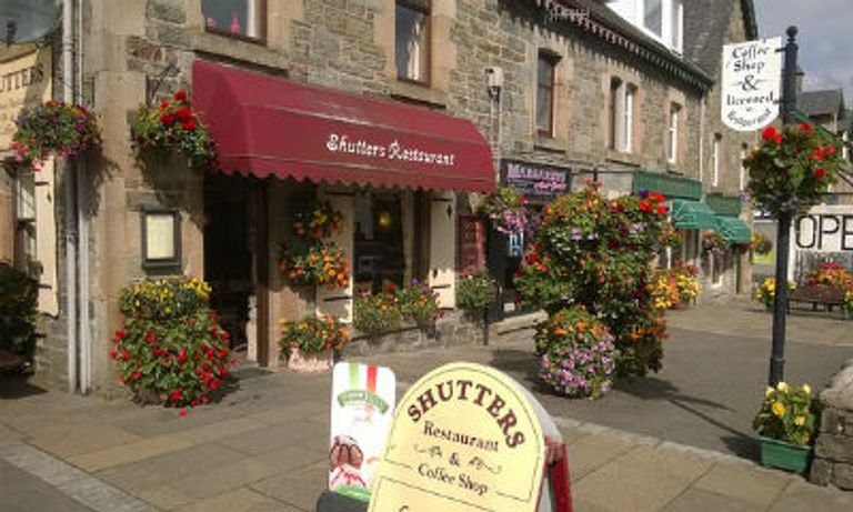 Shutters Restaurant, Killin