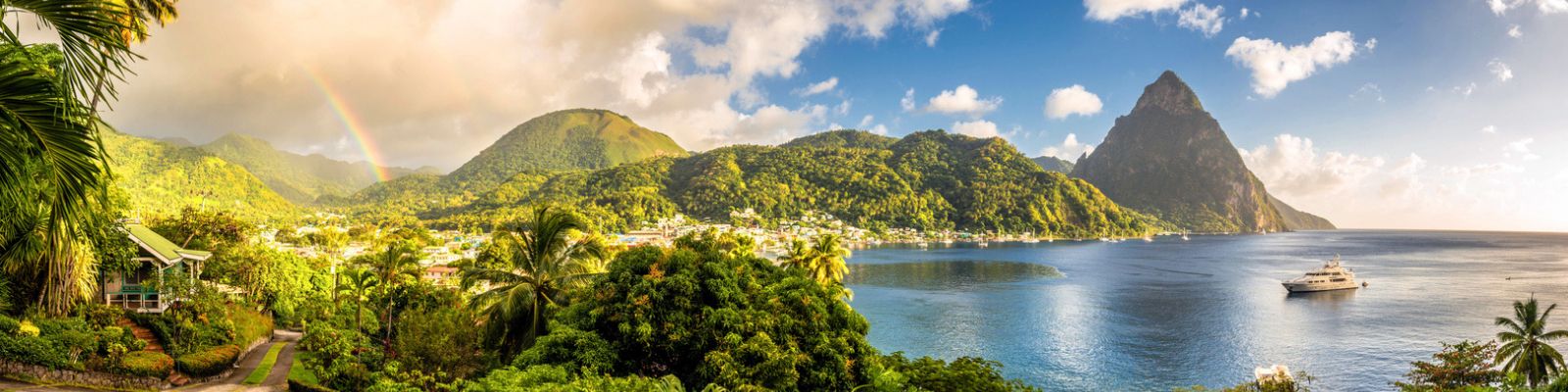 St Lucia coastline
