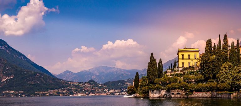 Sunset, Italian Lakes