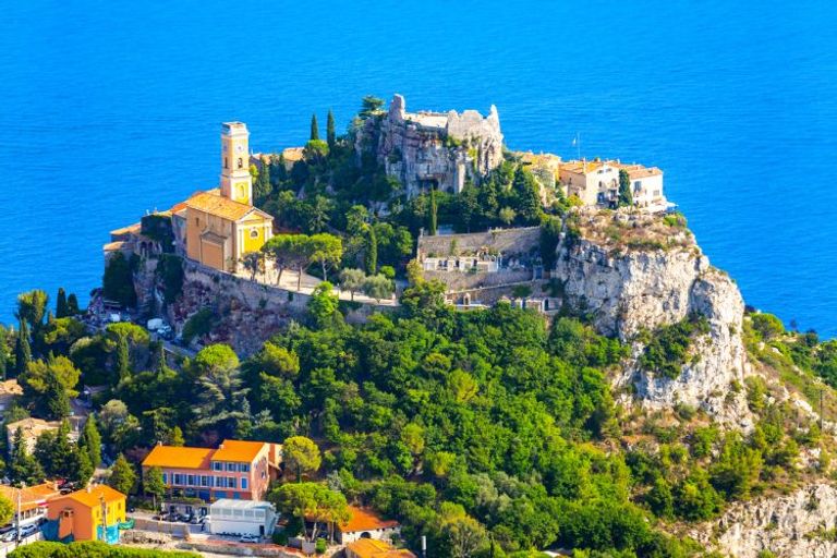 The Village Of Eze, Provence, Southern France