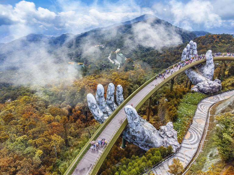 The Linh Ung Pagoda In Ba Na Hills