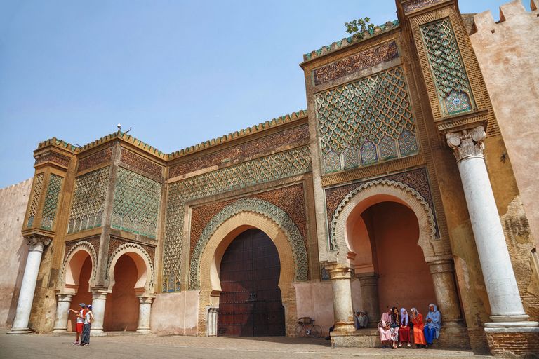 Bab Mansour Gate In Meknes